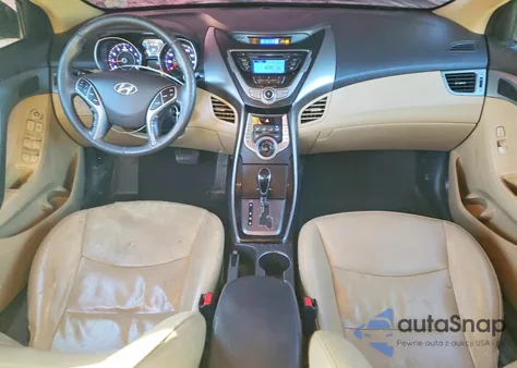 2013 Hyundai Elantra Gls z USA, uszkodzony, nr VIN 5NPDH4AE3DH213190